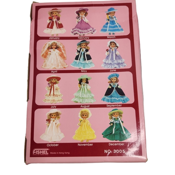 Vintage Emerald Lily of the Valley Birthstones and Blossoms May Doll - Picture 2 of 5